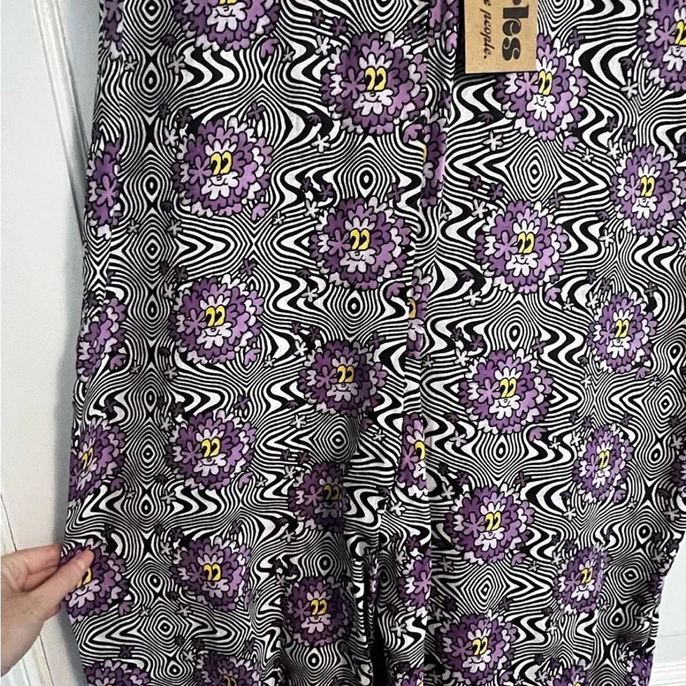 NOOWORKS JUMPSUIT GARDEN SUIT HAZE PATTERN med - Picture 6 of 6